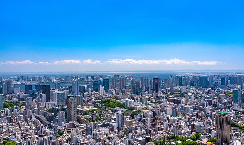 塩ビシート防水の様子