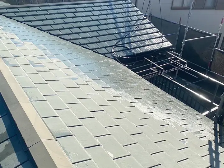 戸建屋根塗装工事
