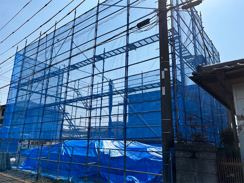 足場工事